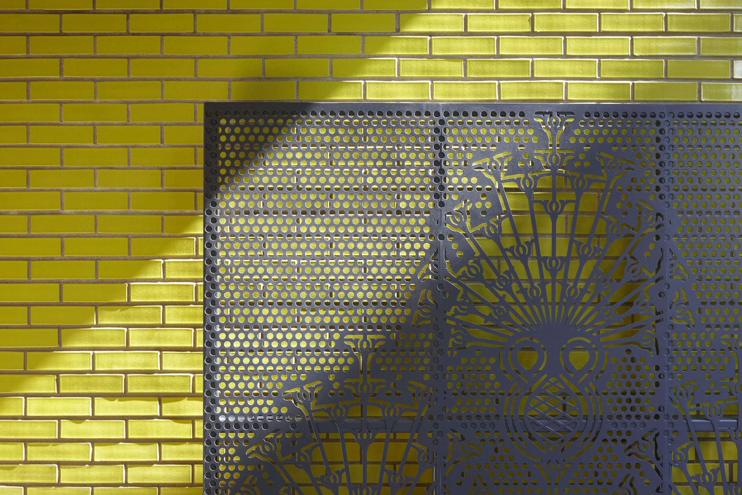 Hawkins Brown - Burridge Gardens - Pineapple brick motif