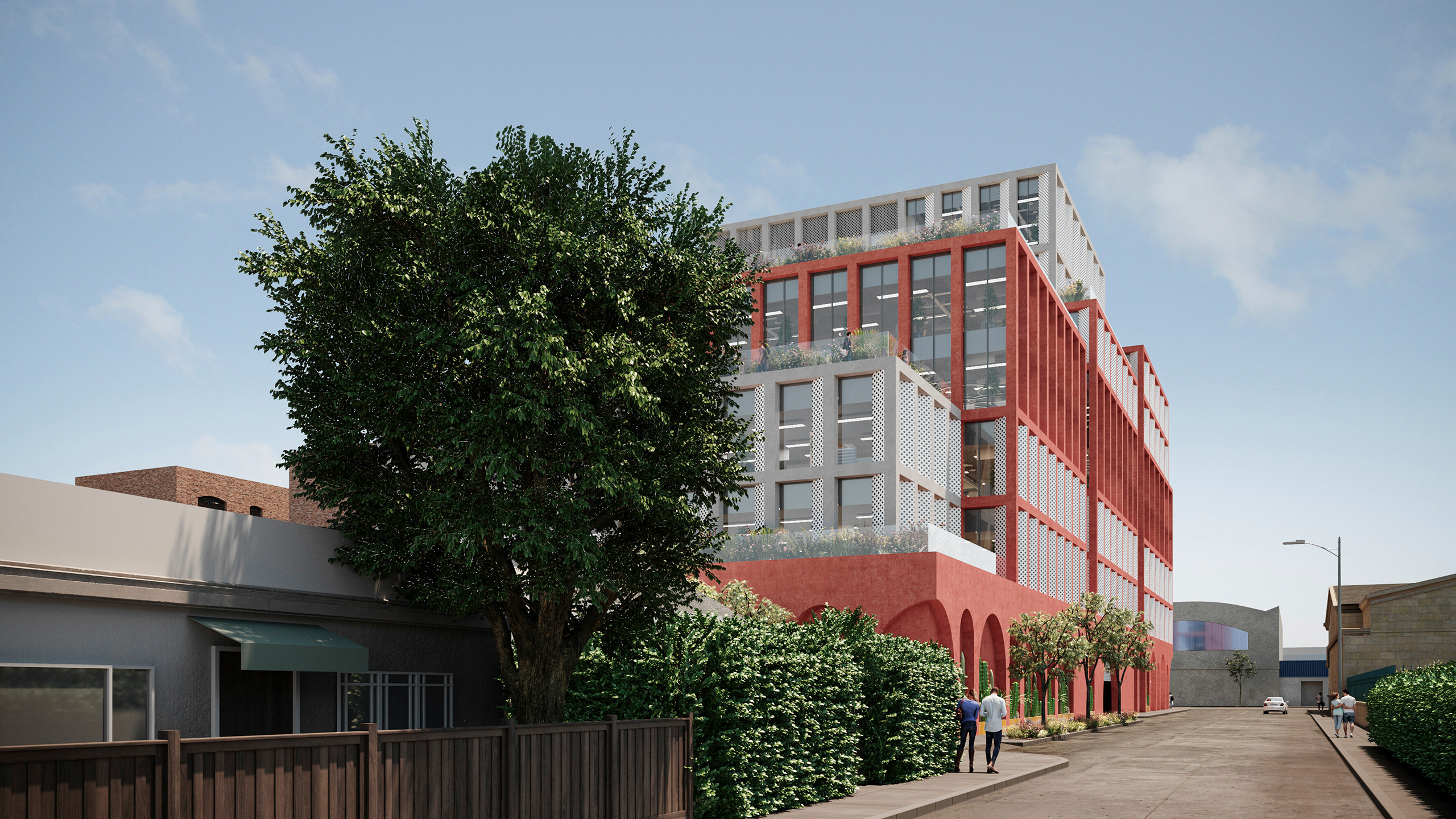 Hawkins Brown - Vine Street - Exterior - street view